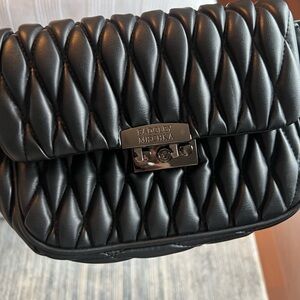 Badgley Mischka Black Quilted Women's Bag